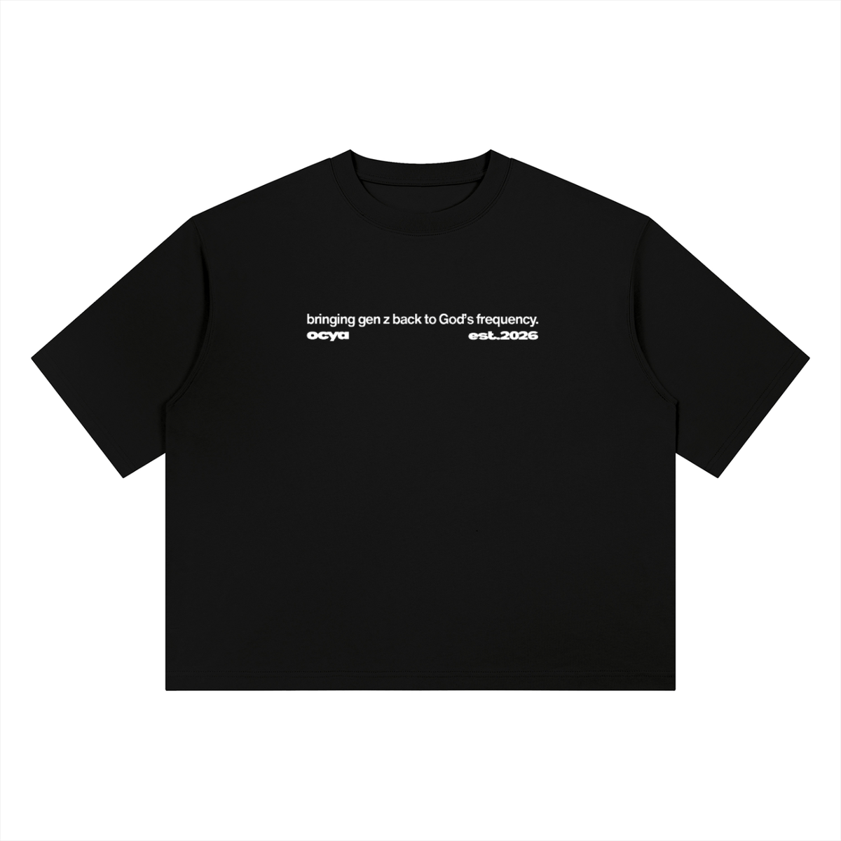 OCYA || HEBREWS 12:1 GRAPHIC TEE